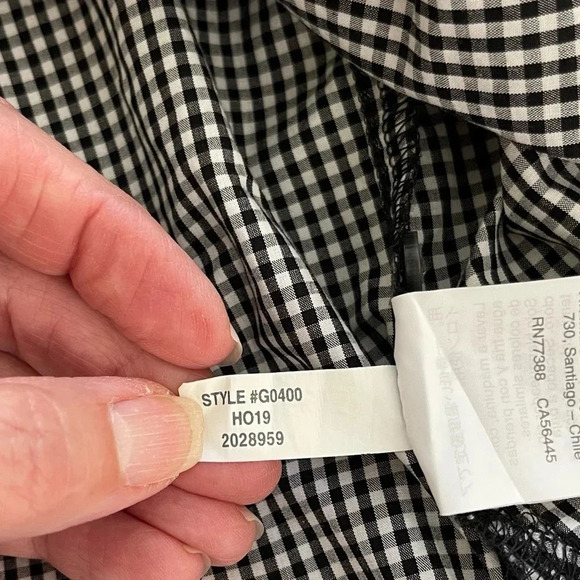 J.Crew Penny top in gingham - Picture 6 of 7